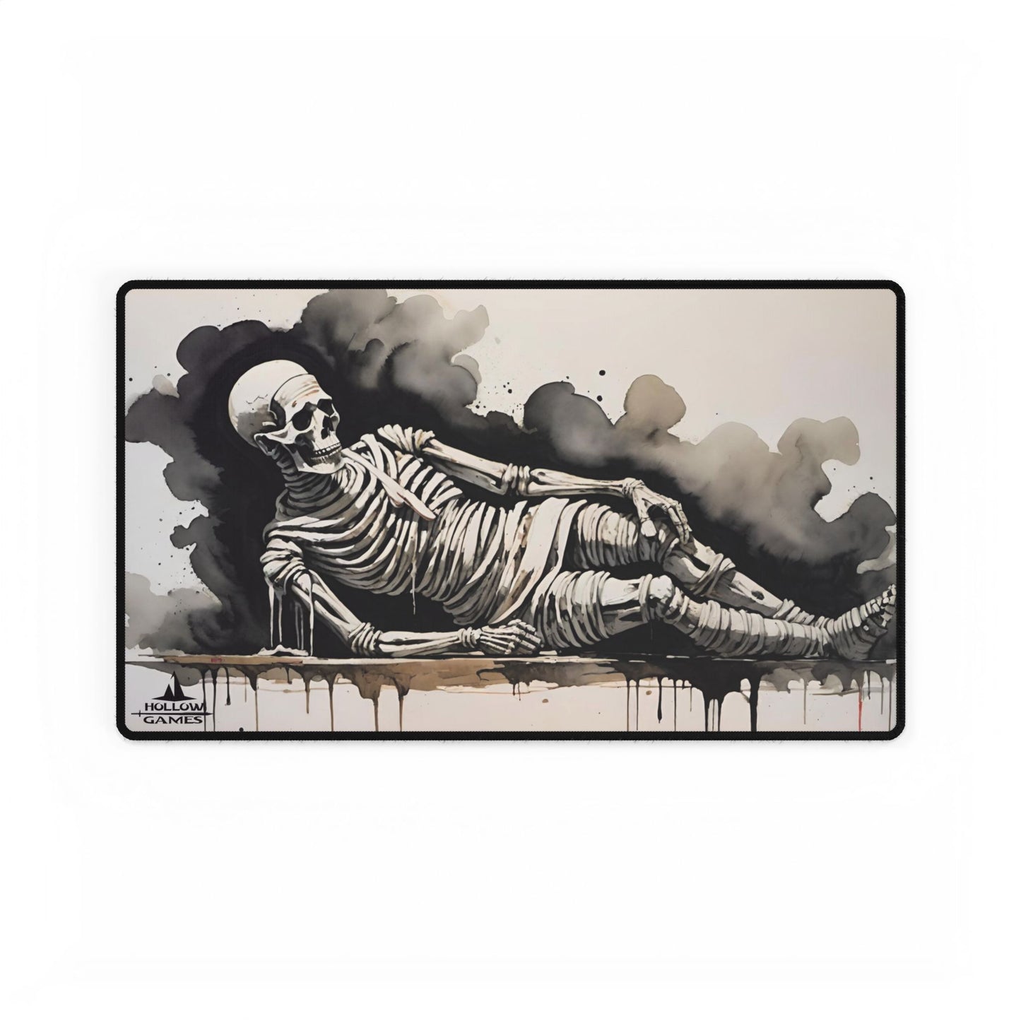 French Skeleton Playmat